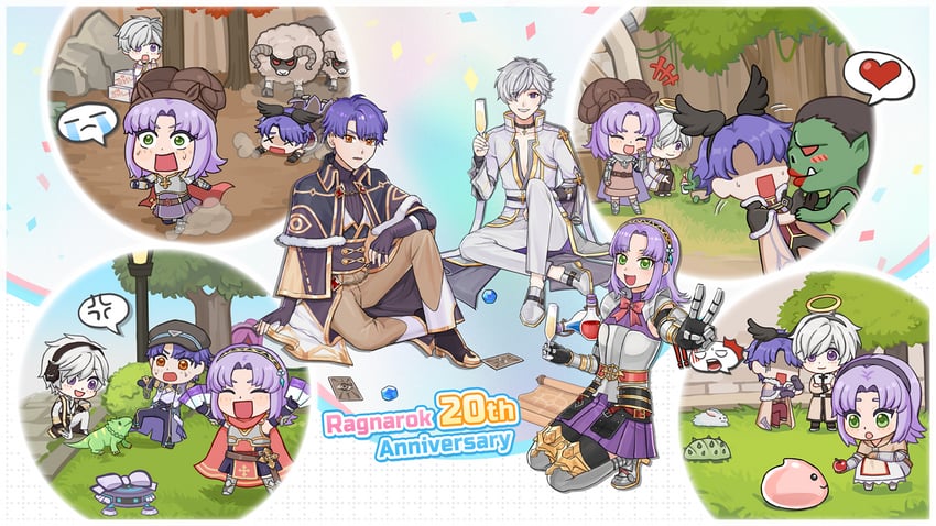 arch bishop, high priest, lord knight, acolyte, warlock, and 9 more (ragnarok online) drawn by buubuu_(loli69)