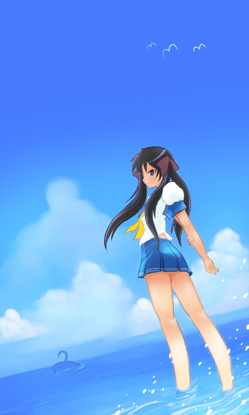 hiiragi kagami and izumi konata (lucky star) drawn by okera