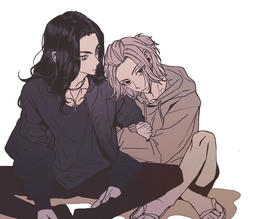 sano manjirou and baji keisuke (tokyo revengers) drawn by ontayuma