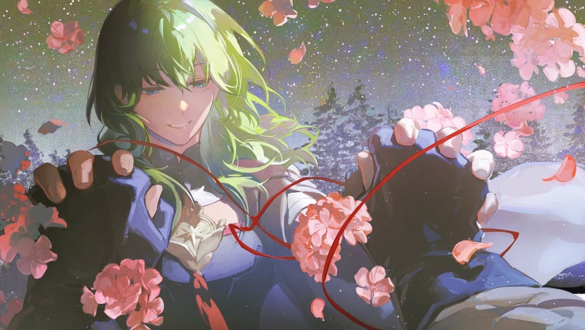 female byleth (fire emblem and 1 more) drawn by kkia