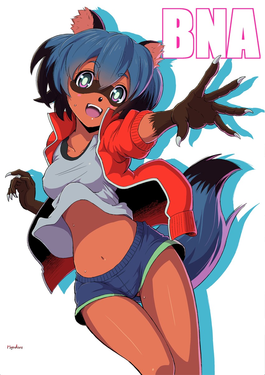 kagemori michiru (brand new animal) drawn by number10_(hagakure)
