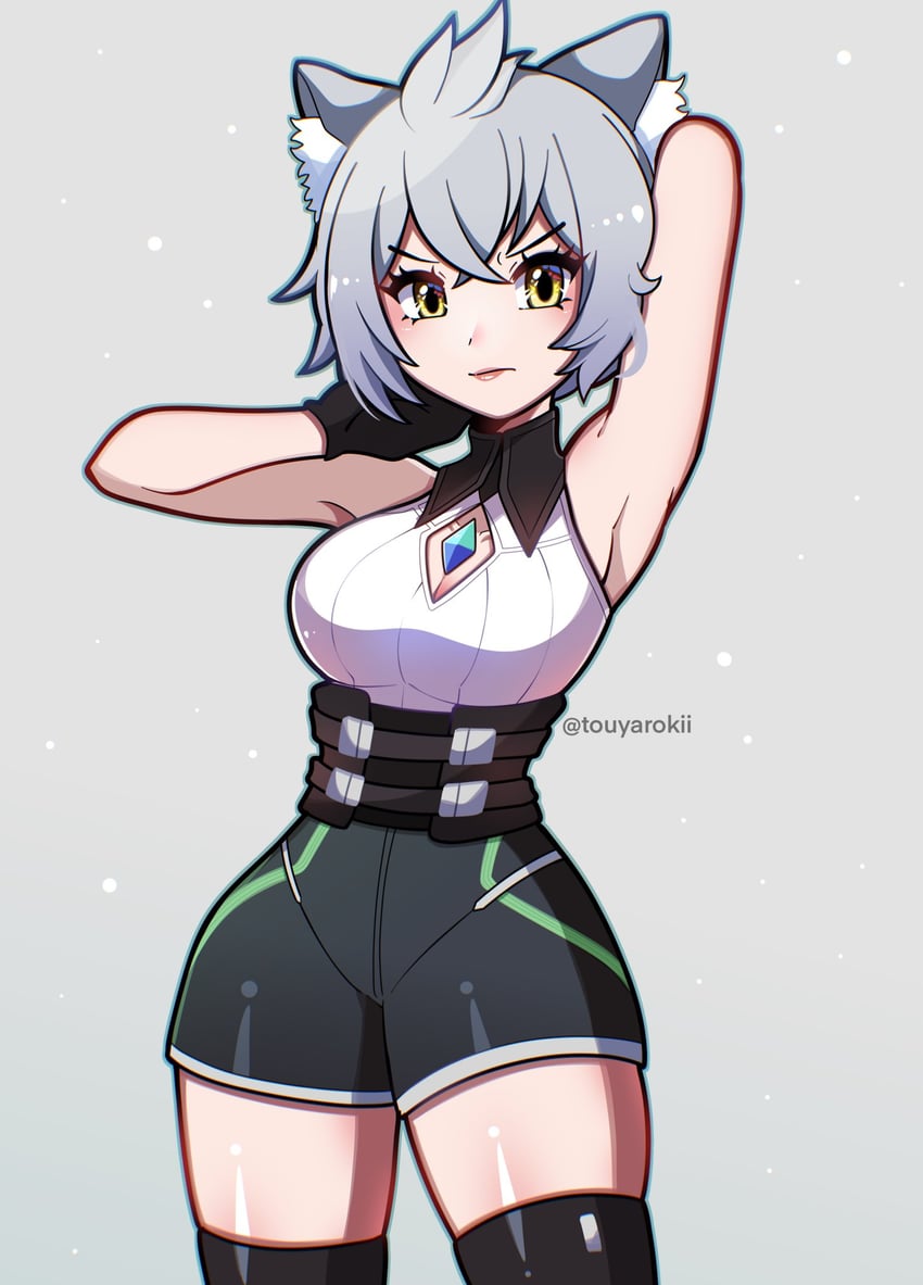 na'el (xenoblade chronicles and 2 more) drawn by touyarokii