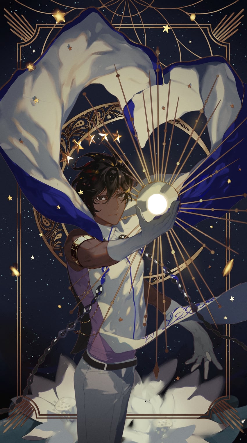 arjuna (fate and 1 more) drawn by semi_(p-poco)