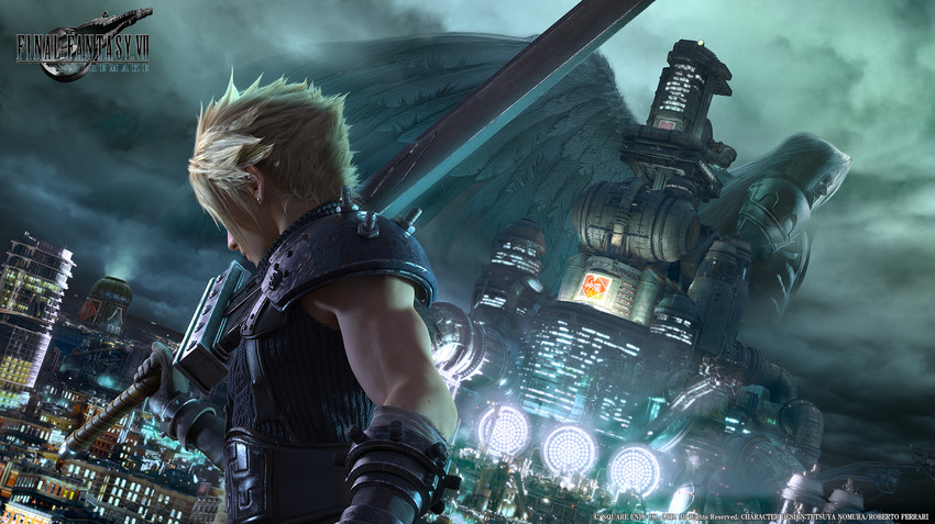 cloud strife and sephiroth (final fantasy and 2 more)