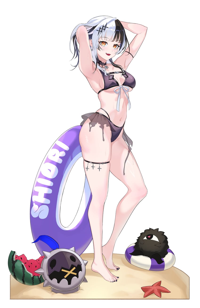 shiori novella and novelites (hololive and 1 more) drawn by matryo8