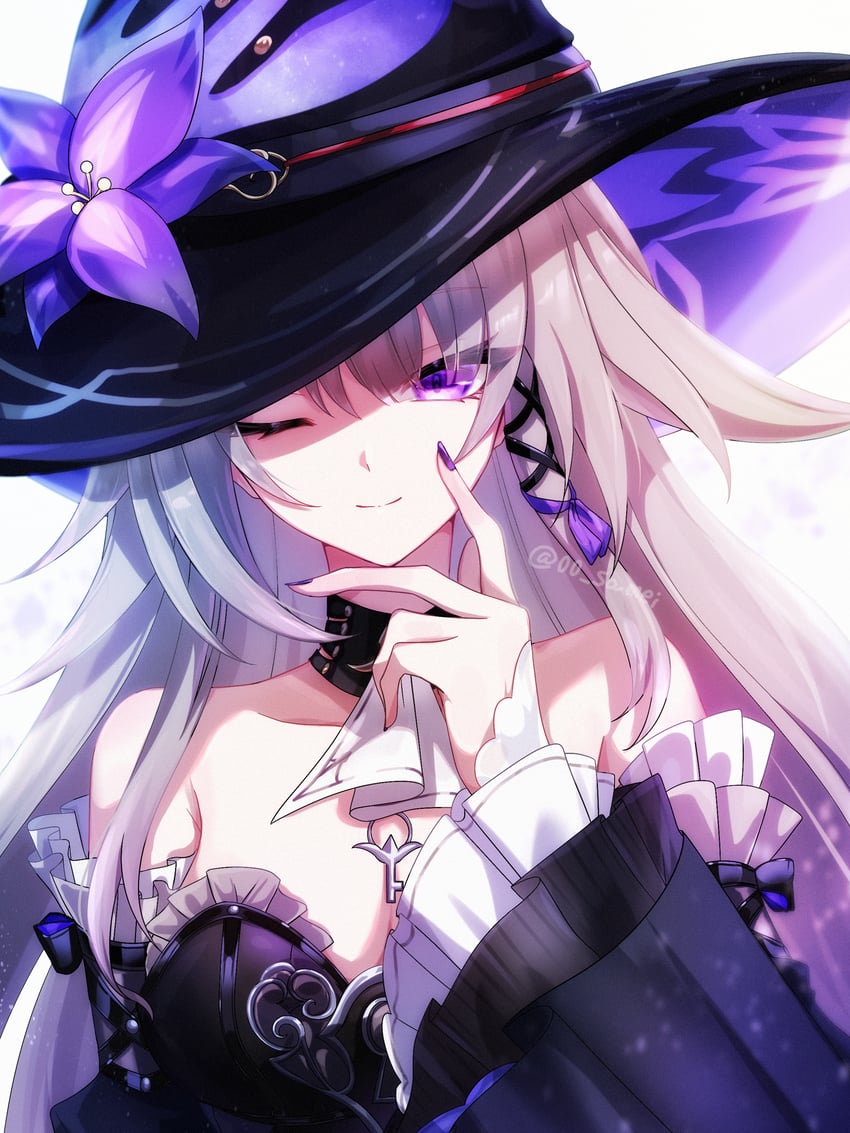 herta and the herta (honkai and 1 more) drawn by 00_samei
