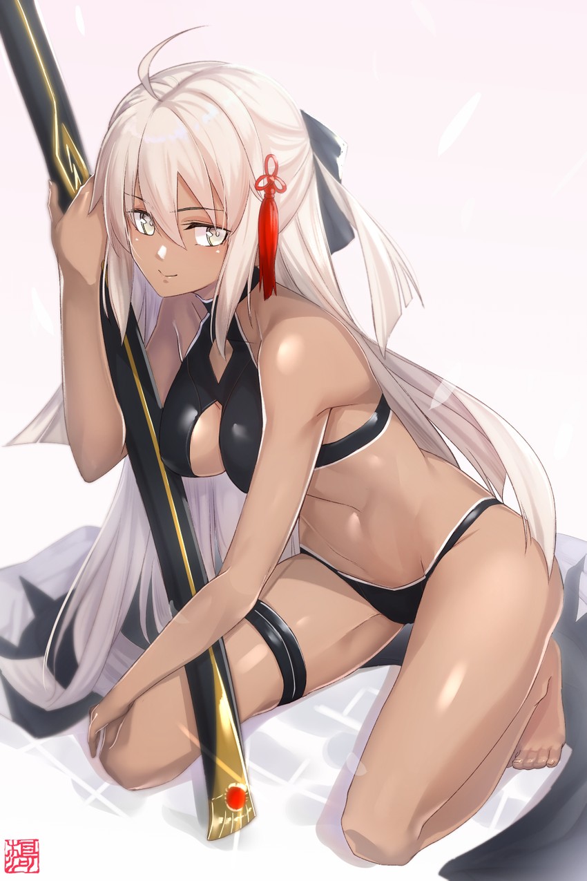 okita souji and okita souji alter (fate and 1 more) drawn by goemon1110