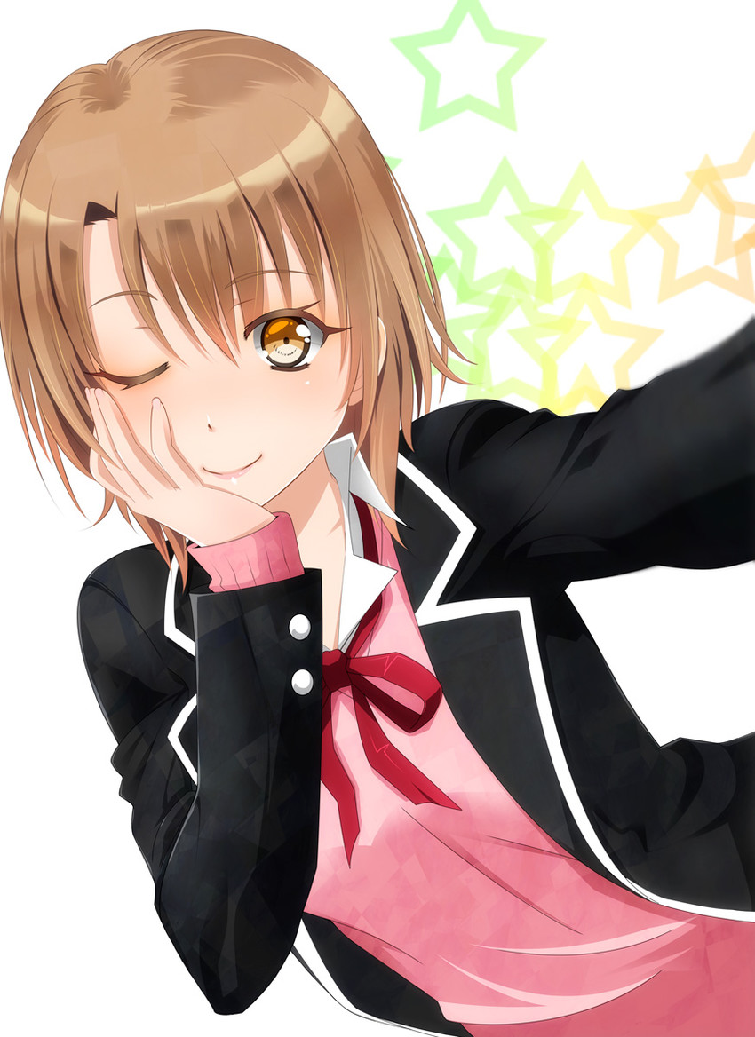isshiki iroha (yahari ore no seishun lovecome wa machigatteiru.) drawn by kiko_(okuwae)