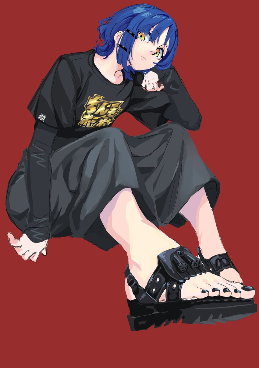 yamada ryo (bocchi the rock!) drawn by boby_oreon