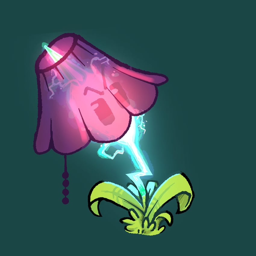 lightning reed (plants vs. zombies and 1 more) drawn by kinomotoroka