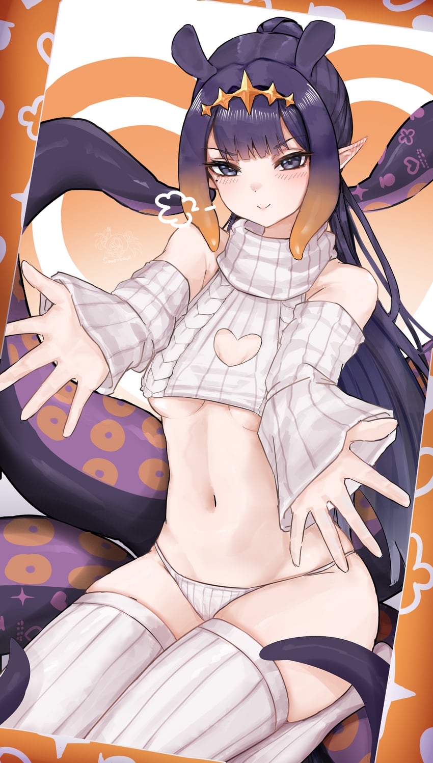 ninomae ina'nis (hololive and 1 more) drawn by soup_(soupysoull)