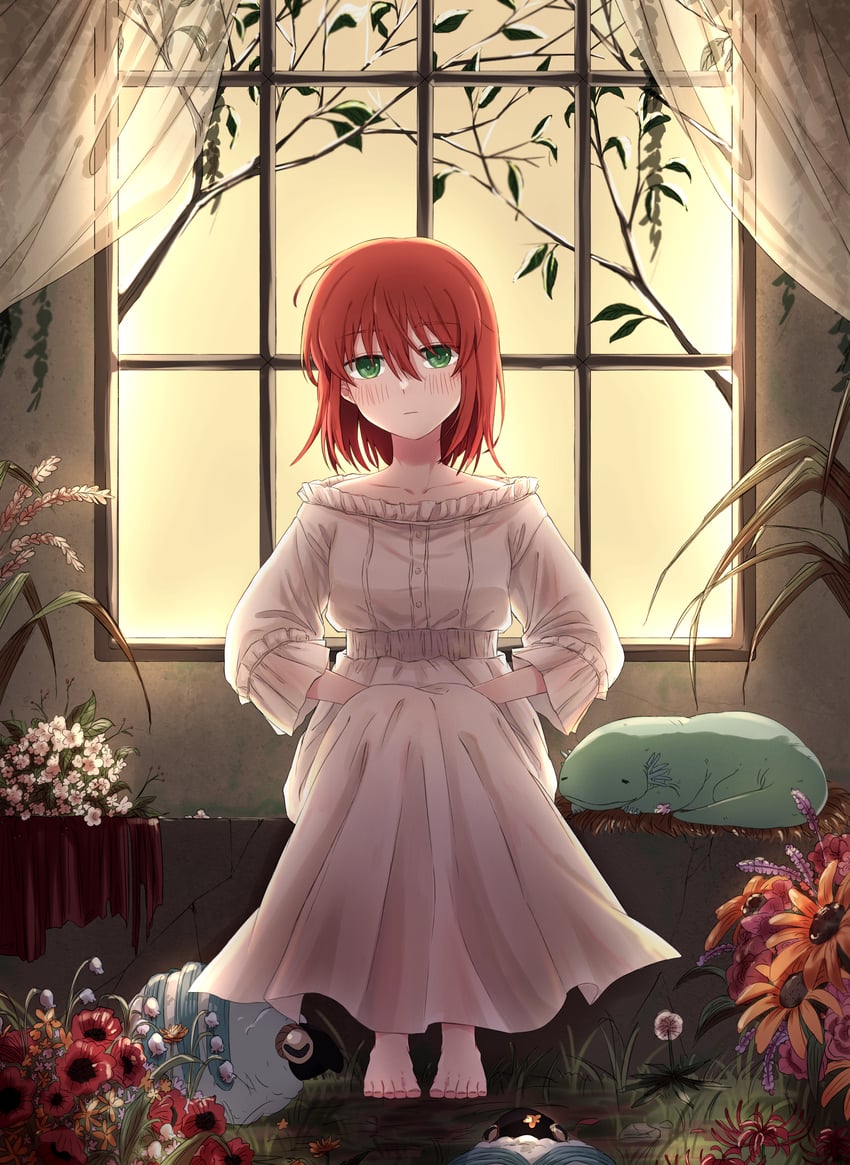 hatori chise (mahou tsukai no yome) drawn by delfuze