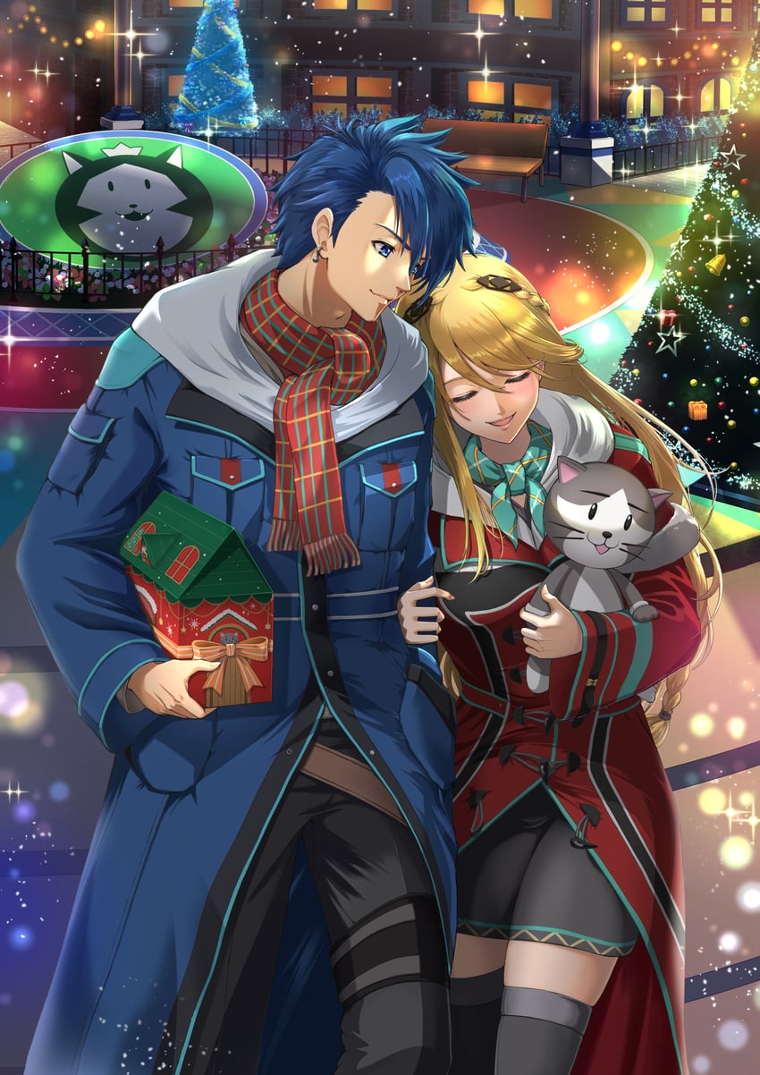 van arkride, elaine auclair, and mishy (eiyuu densetsu and 2 more) drawn by chiga_akira