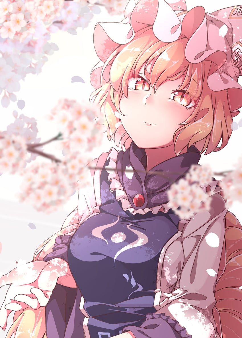 yakumo ran (touhou) drawn by gokuu_(acoloredpencil)