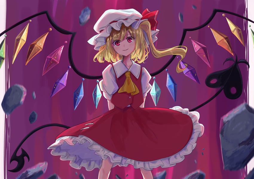 flandre scarlet (touhou and 1 more) drawn by uzumibi