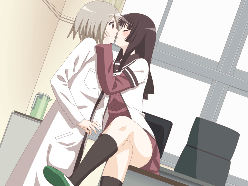 matsumoto rise and nishigaki nana (yuruyuri and 1 more) drawn by zsconner