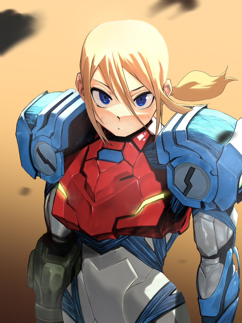 samus aran (metroid and 1 more) drawn by go_d_e
