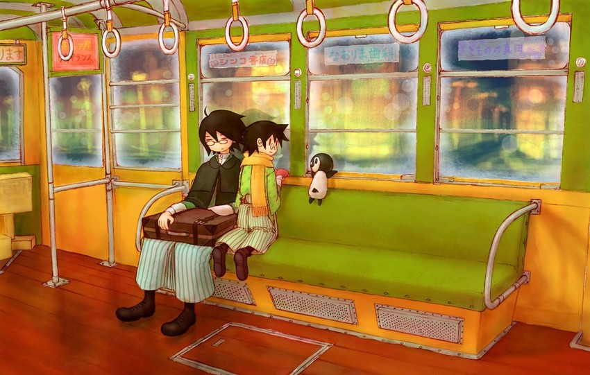 itoshiki nozomu and itoshiki majiru (sayonara zetsubou sensei) drawn by seishoku_fuoto