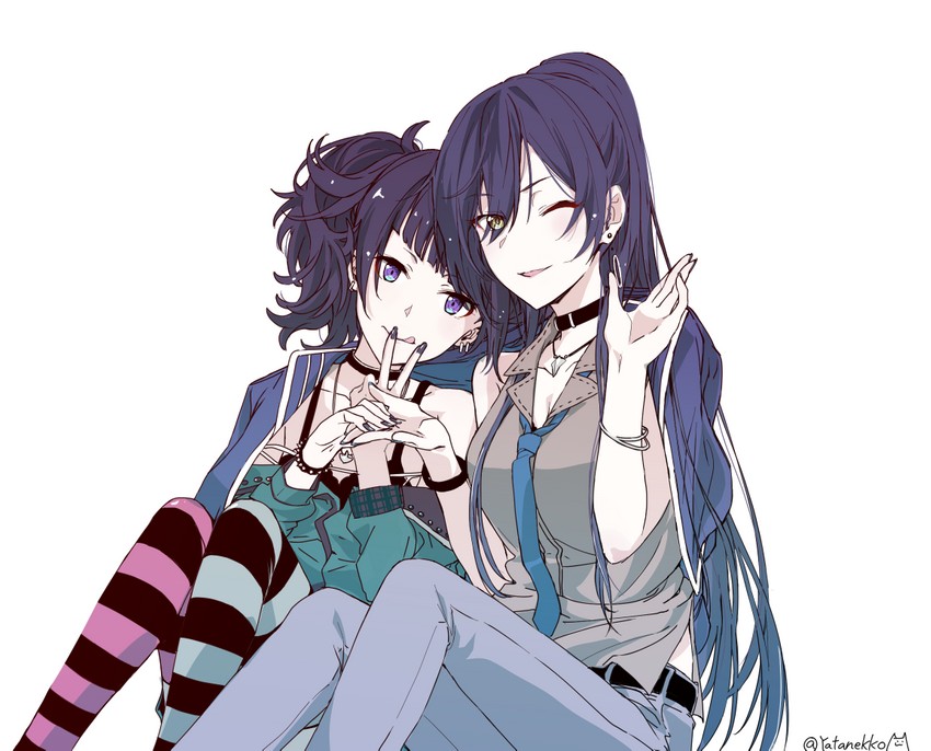 shirase sakuya and tanaka mamimi (idolmaster and 1 more) drawn by yataneko_(echigo)