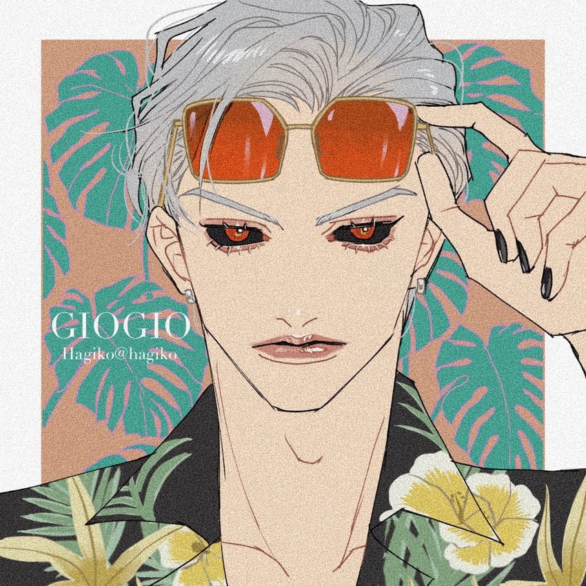 risotto nero (jojo no kimyou na bouken and 1 more) drawn by hagiko15