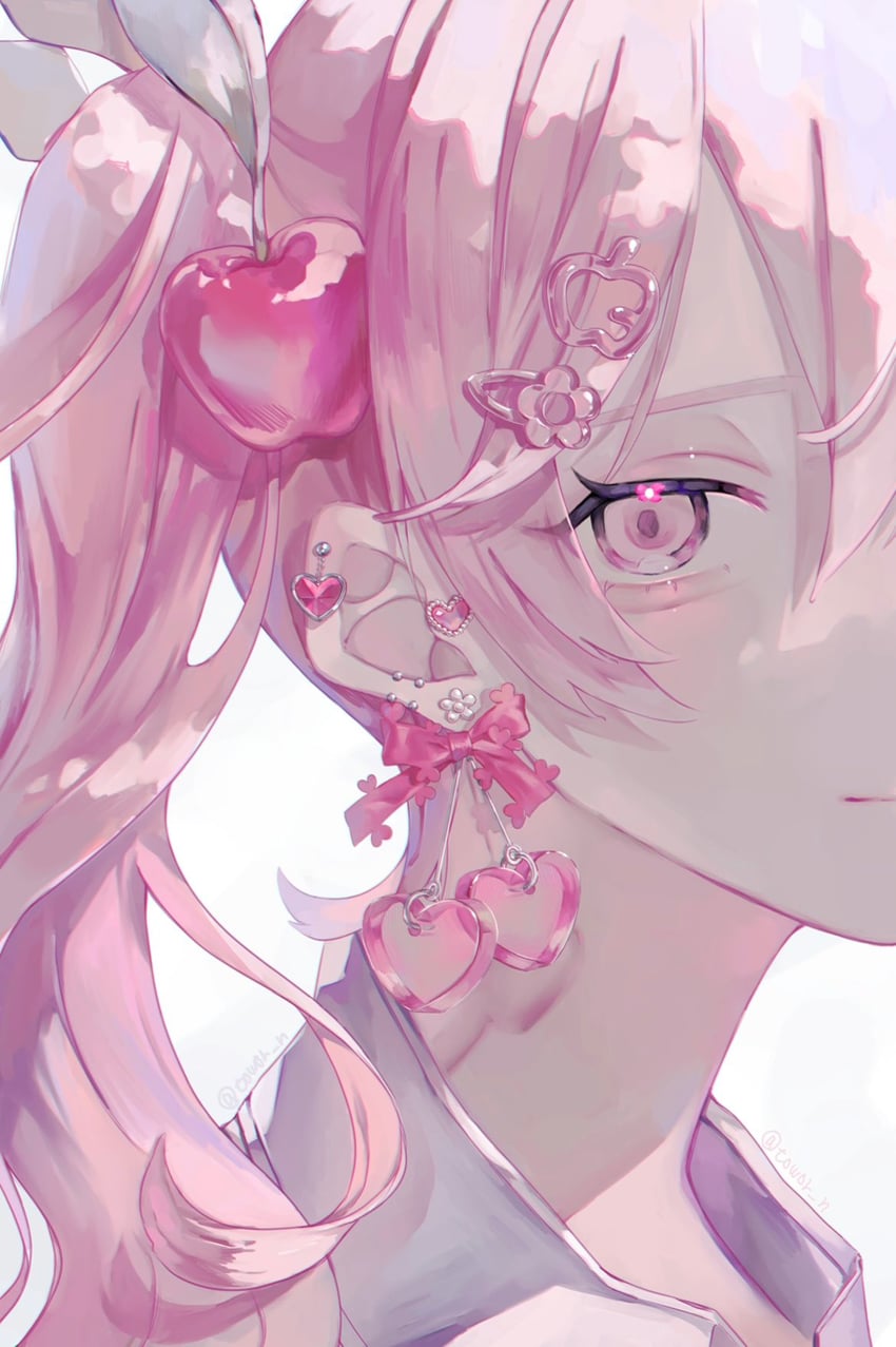 hatsune miku and sakura miku (vocaloid) drawn by nekome_toworu