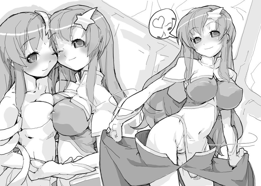 lacus clyne and meer campbell (gundam and 2 more) drawn by najimi_shin