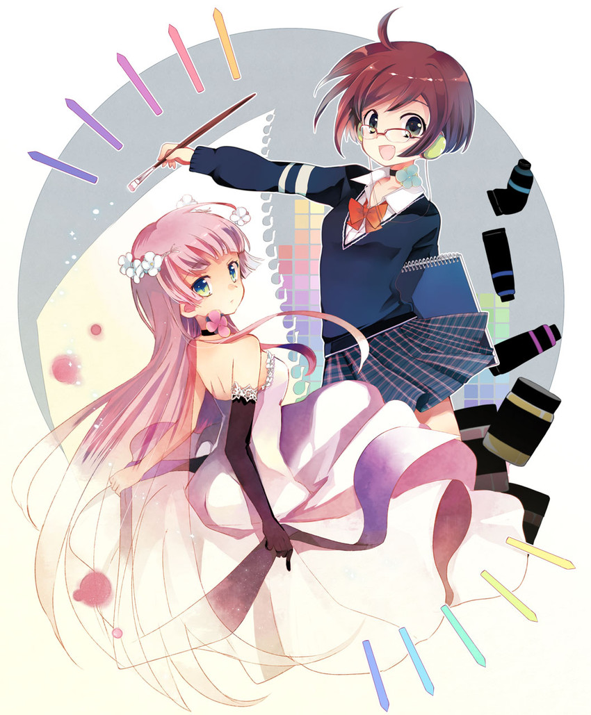 original and 1 more drawn by hara_yui