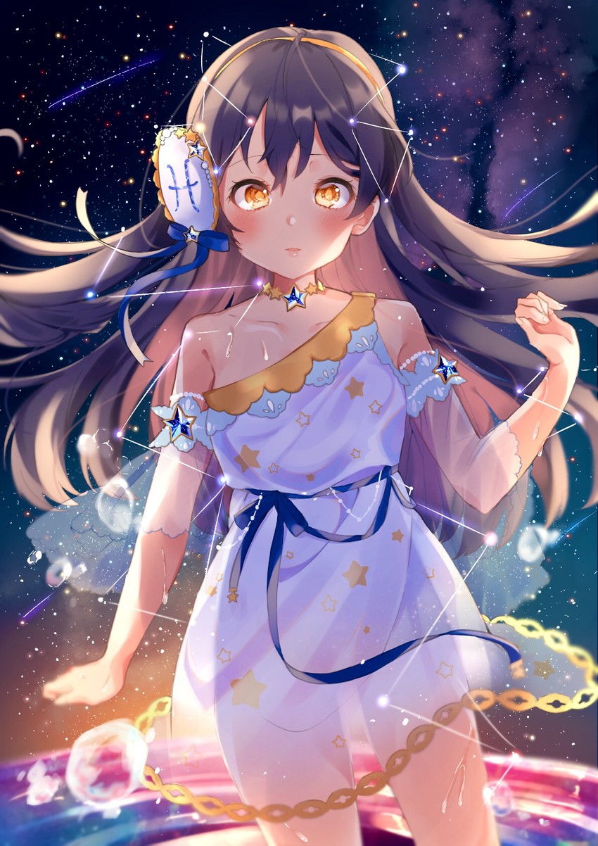 sonoda umi (love live! and 2 more) drawn by kobato_(youyoshi0422)