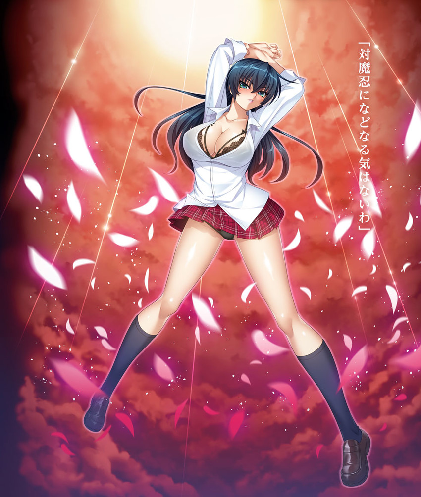 igawa asagi (taimanin and 2 more) drawn by kagami_hirotaka