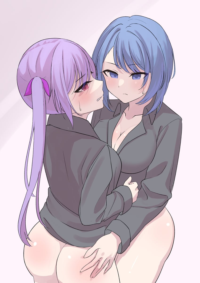 aizawa kazuha and matsumura fuuka (assault lily) drawn by saetusum