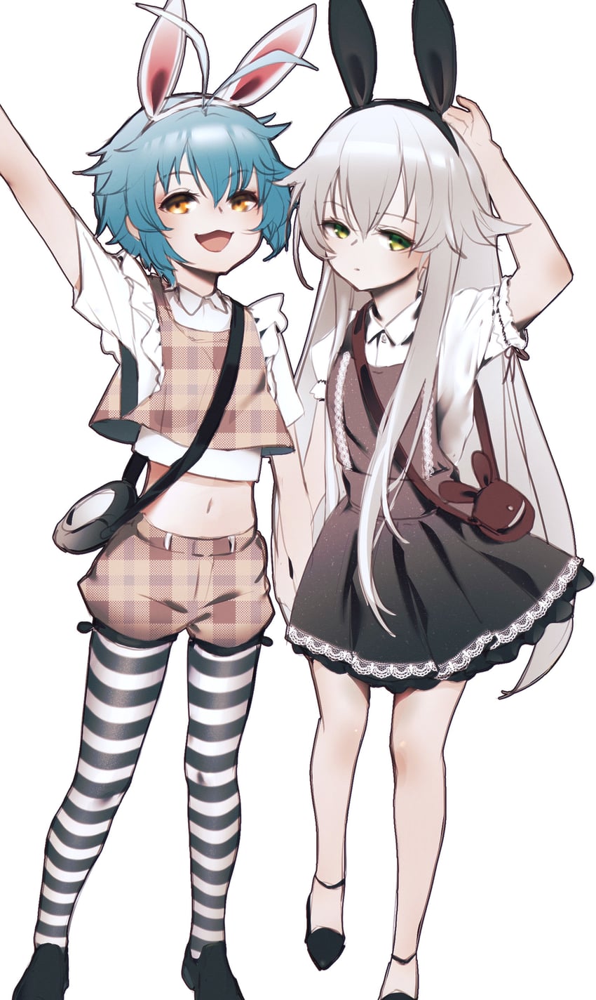 altina orion and millium orion (eiyuu densetsu and 4 more) drawn by madou_zakura