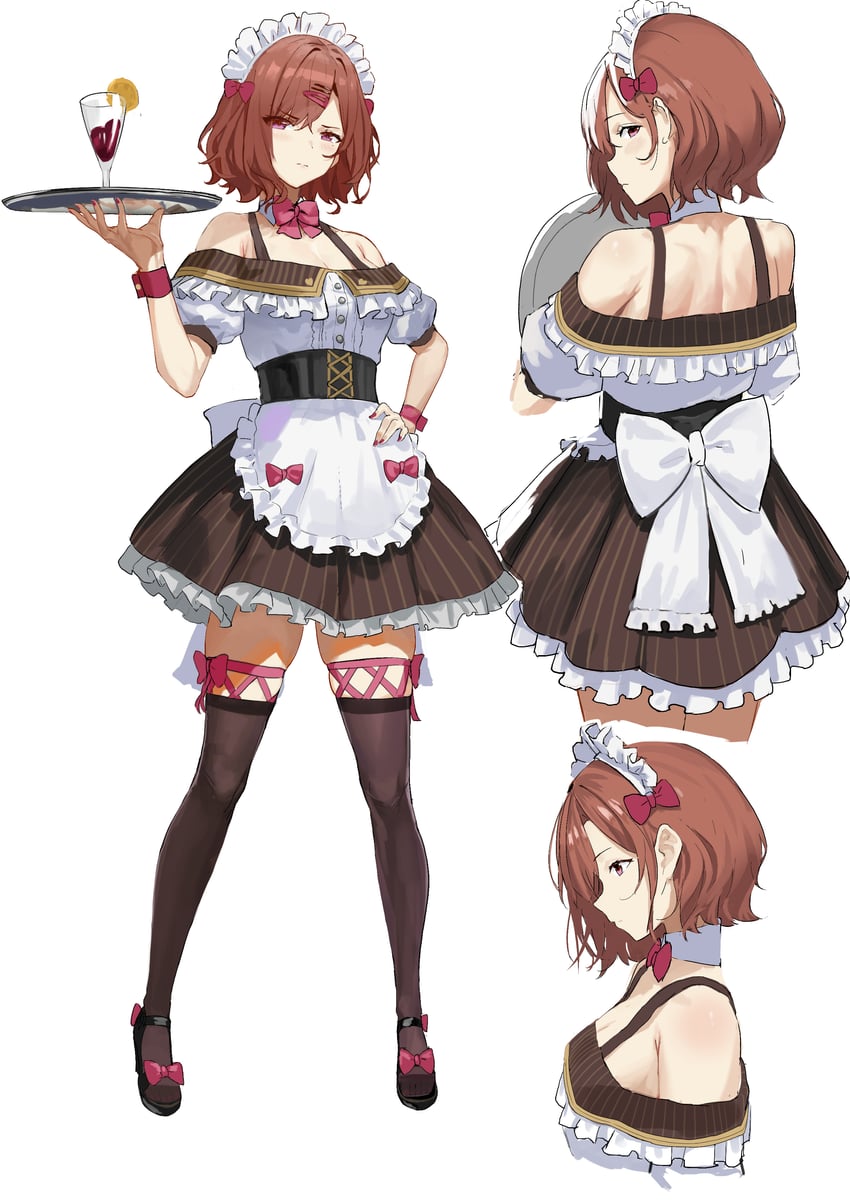 higuchi madoka (idolmaster and 1 more) drawn by yuebaihezi