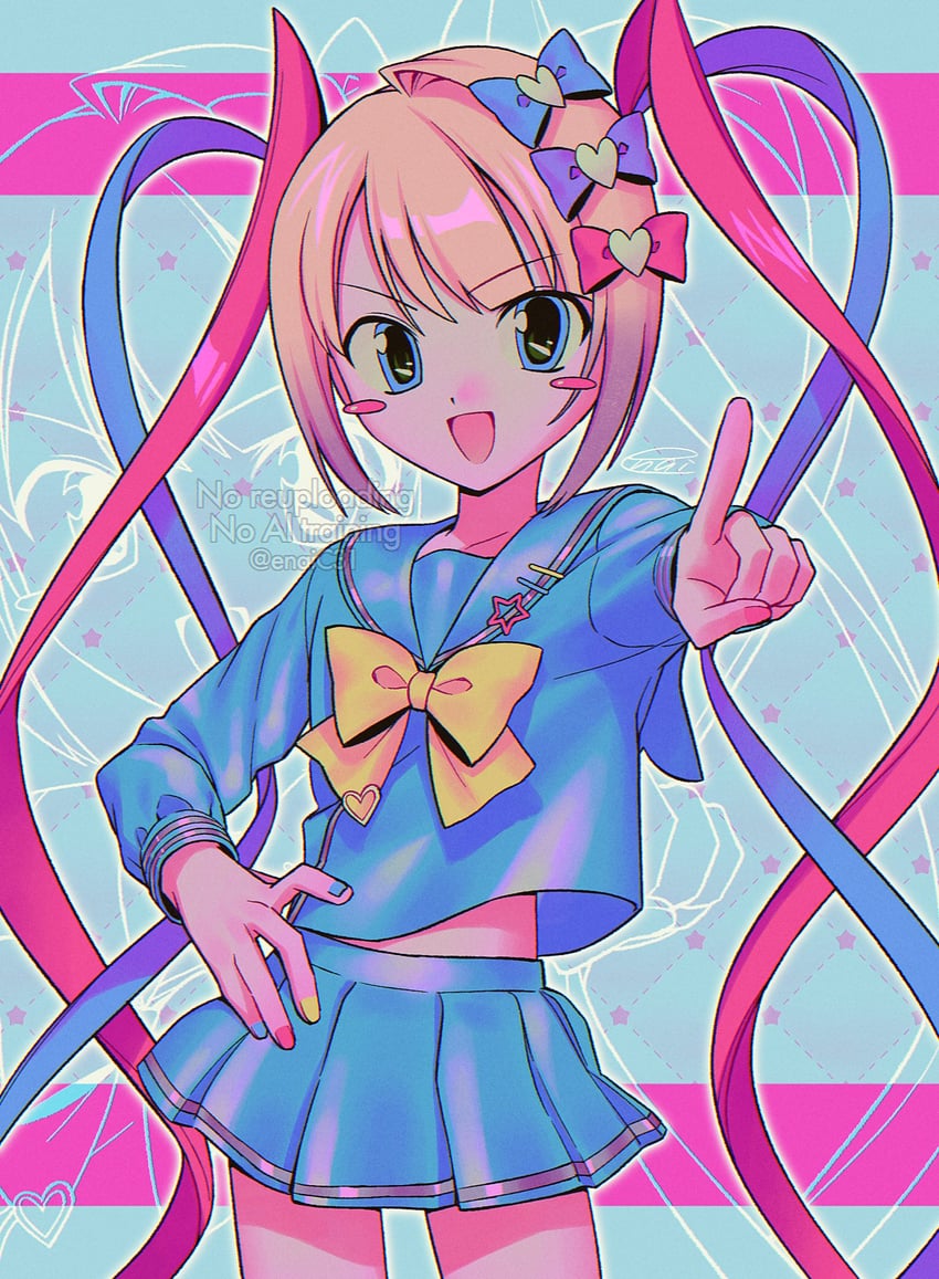 chouzetsusaikawa tenshi-chan (needy girl overdose) drawn by menma_(enaic31)