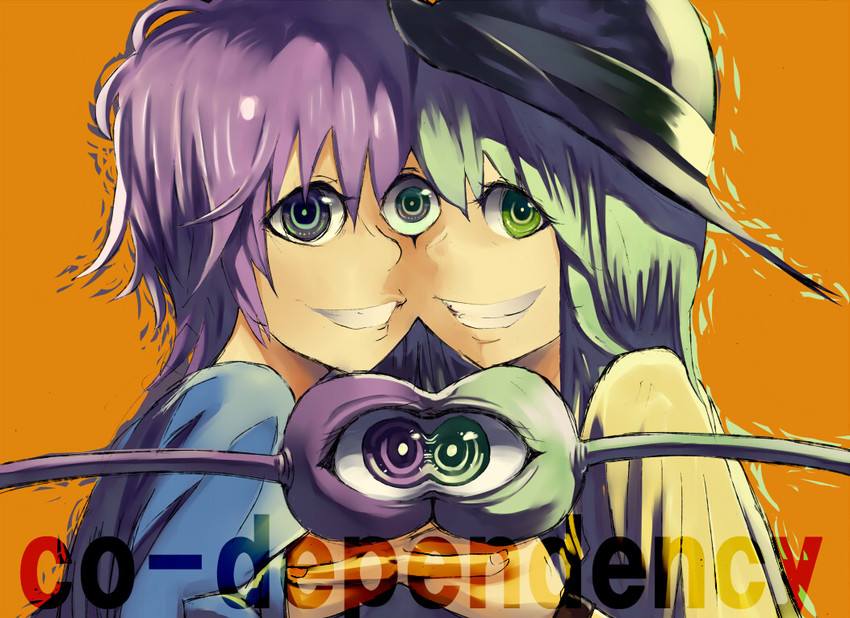 komeiji koishi and komeiji satori (touhou) drawn by c-button