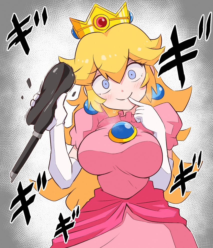 princess peach (mario and 1 more) drawn by kurachi_mizuki