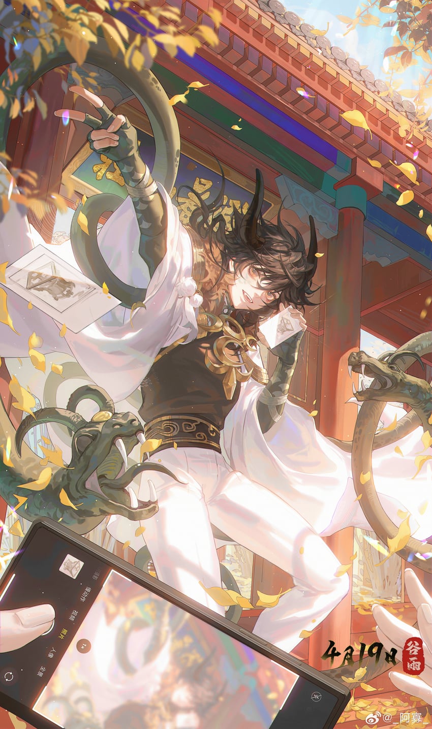 si long si feng zuo (wuhua mixin) drawn by platinalsh