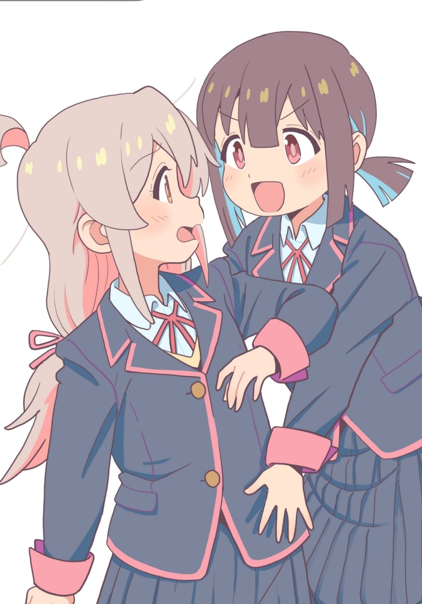 oyama mahiro and hozuki momiji (onii-chan wa oshimai!) drawn by robomito