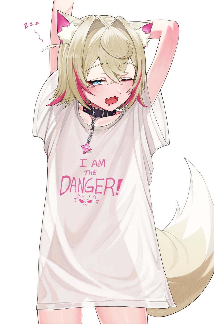 mococo abyssgard (hololive and 1 more) drawn by migokami