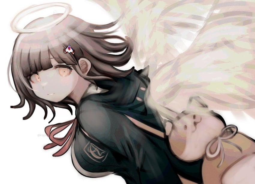 nanami chiaki (danganronpa and 2 more) drawn by ikemen'na_ore-shi