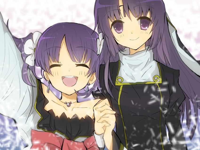 nessa and phryne (fractale) drawn by mirin_(heartfull_stories_0718)