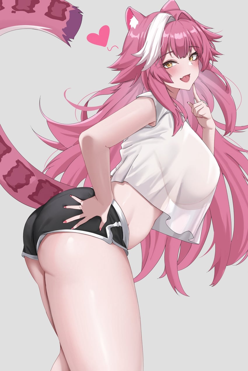 raora panthera (hololive and 1 more) drawn by yobi_(ybpac18)