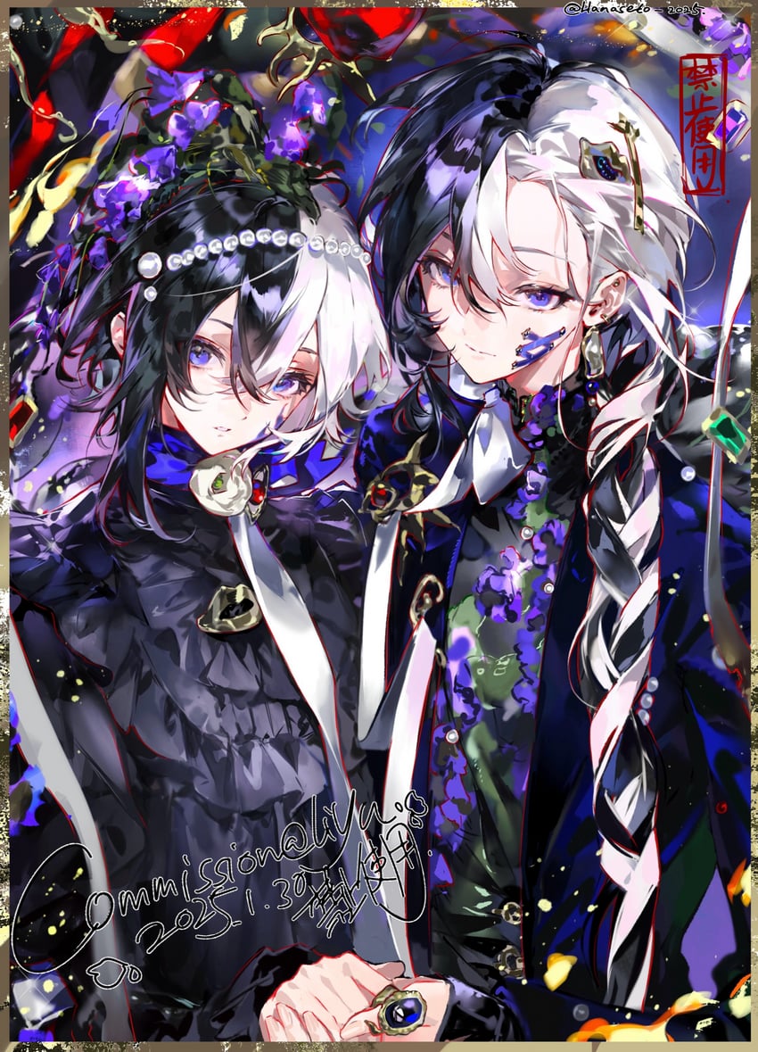 yao muxuan and yao mujing (original) drawn by hanaseto
