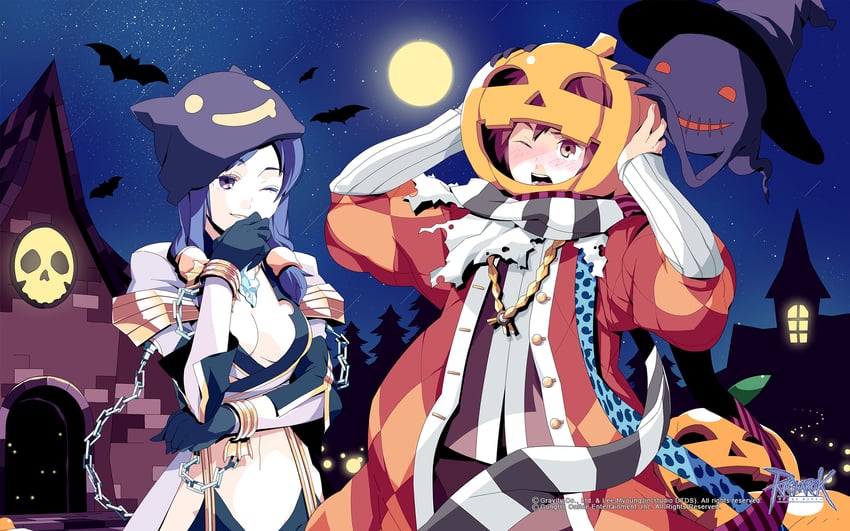 warlock, minstrel, and quve (ragnarok online) drawn by kaz_(kaz)