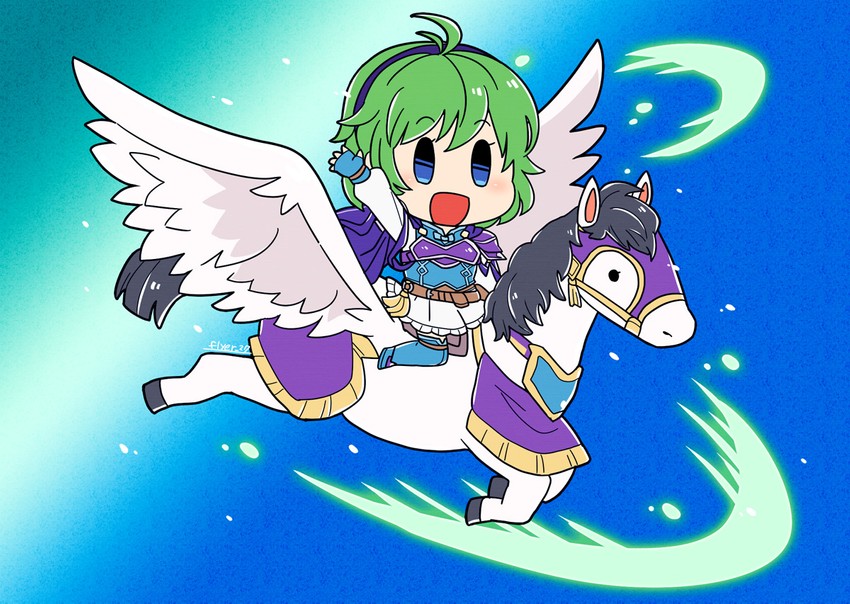 nino (fire emblem and 2 more) drawn by flyer_27