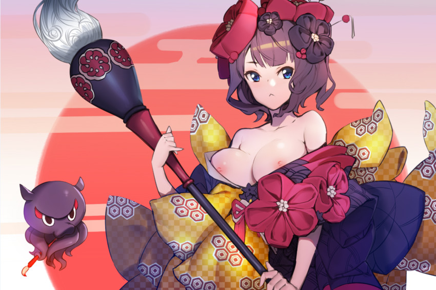 katsushika hokusai and tokitarou (fate and 1 more) drawn by dr.wolf