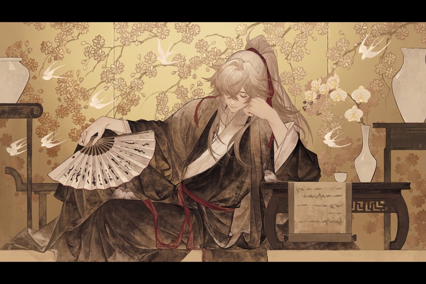 jing yuan (honkai and 1 more) drawn by calendulamew
