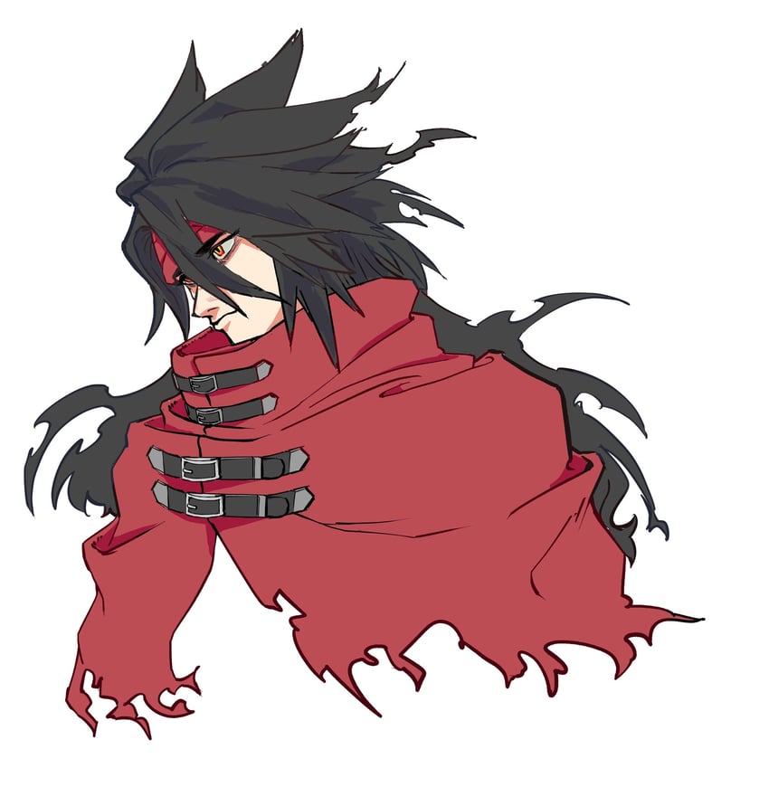 vincent valentine (final fantasy and 3 more) drawn by otaotacos0704