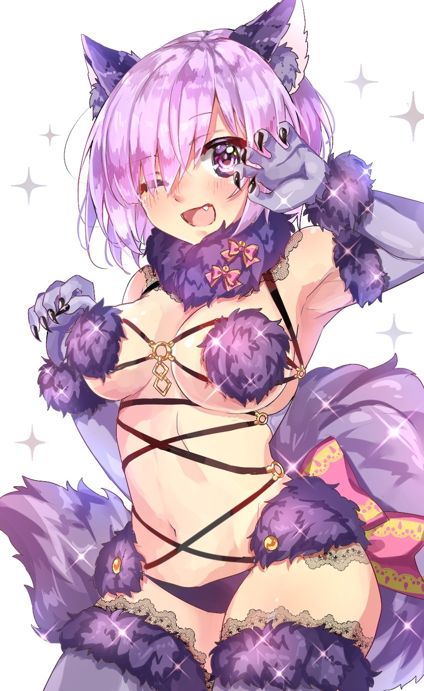 mash kyrielight (fate and 1 more) drawn by kurone_(nano_070)
