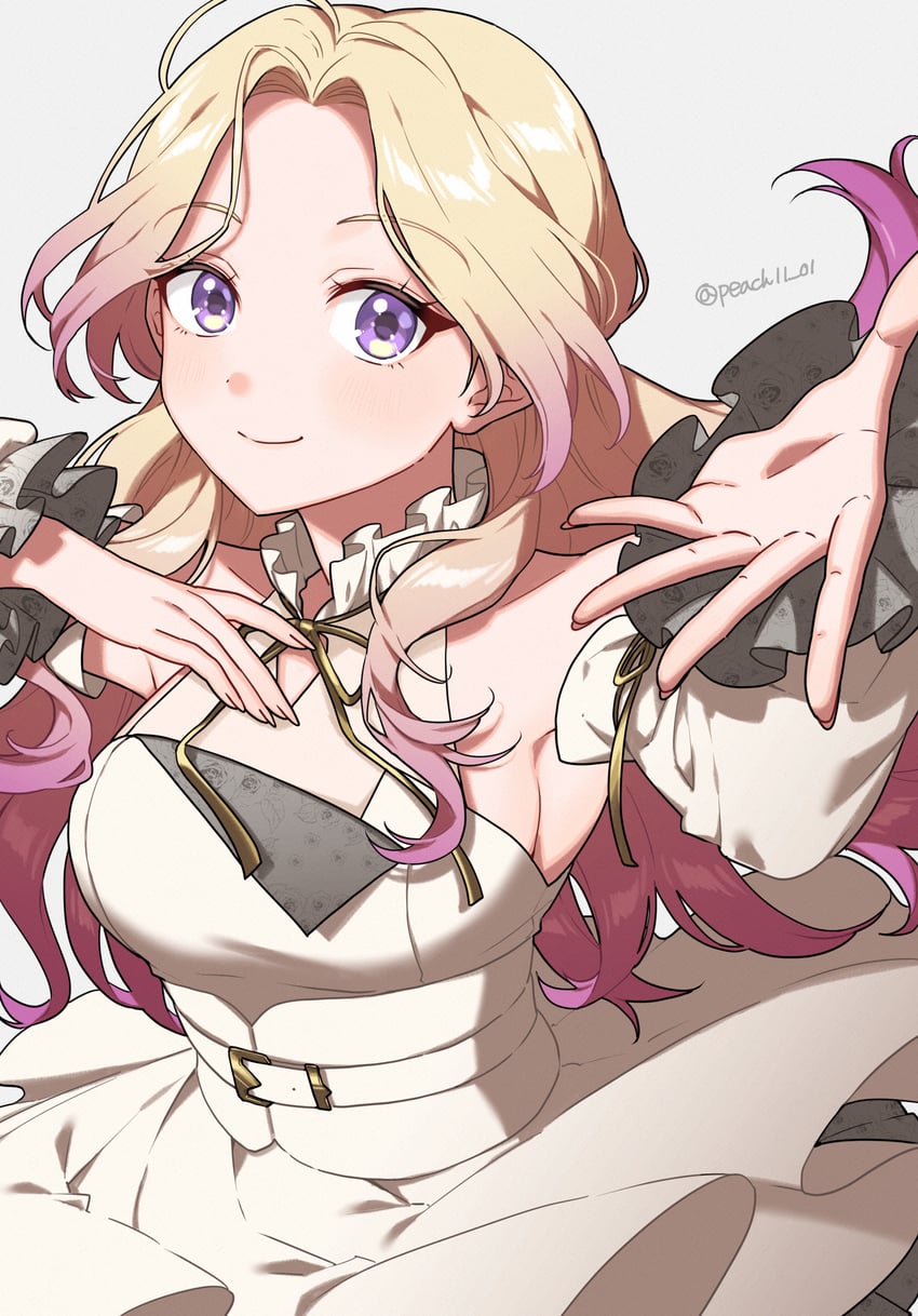 juo sena (idolmaster and 1 more) drawn by shamu_(peach11_01)
