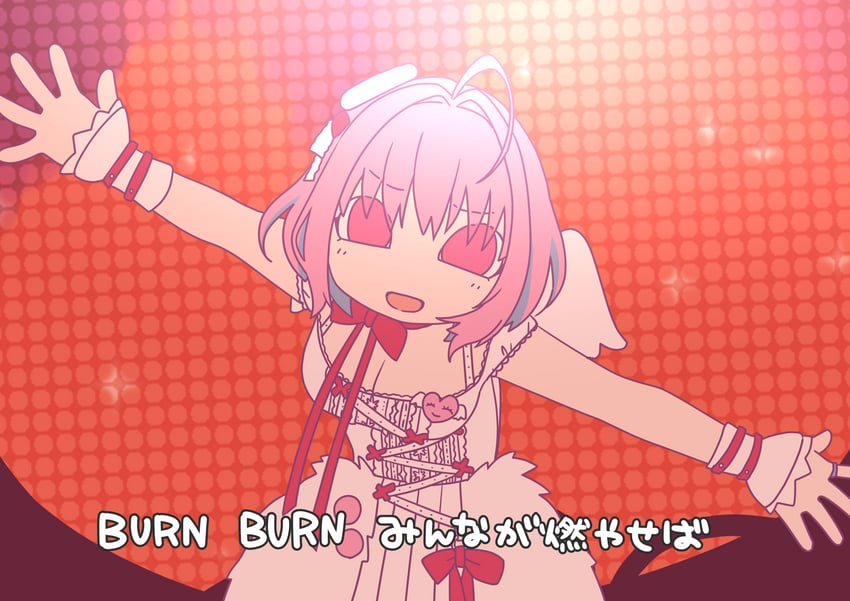 yumemi riamu (idolmaster and 2 more) drawn by explosion_psycho